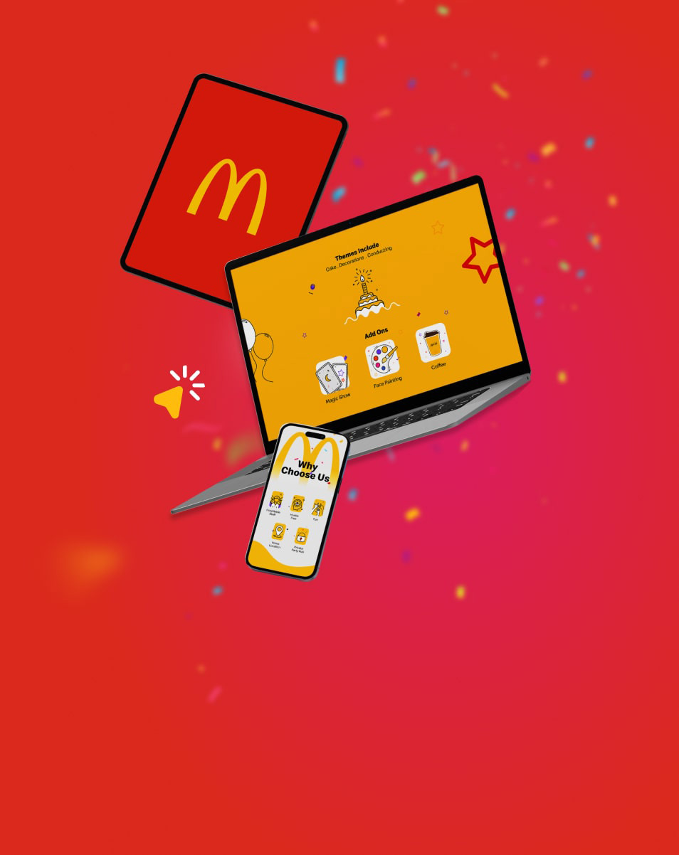 UX Research, UX Design, UI Design, McDonald's, Kuwait, Design, Website, FMCG, user journey, customer satisfaction