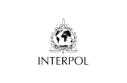 Interpol logo present in France and USA