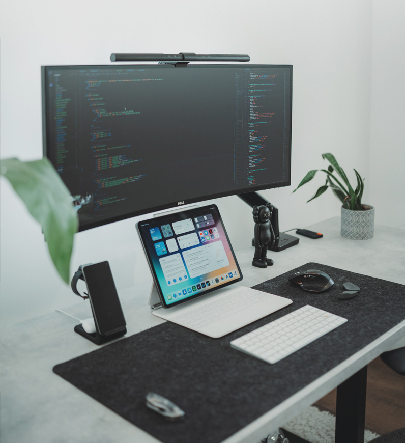  Front-end development services combine creativity and technical prowess for a functional interface.