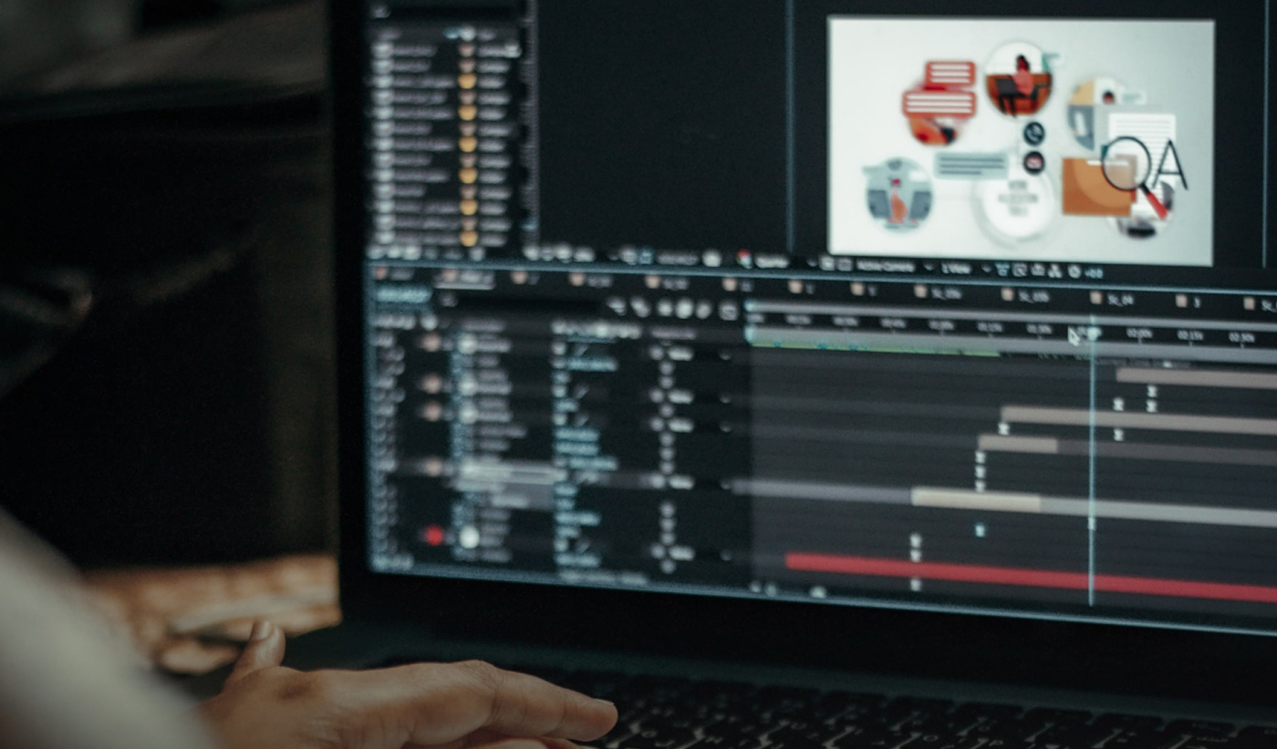 User interface animation showcasing high-quality animations between different screens.