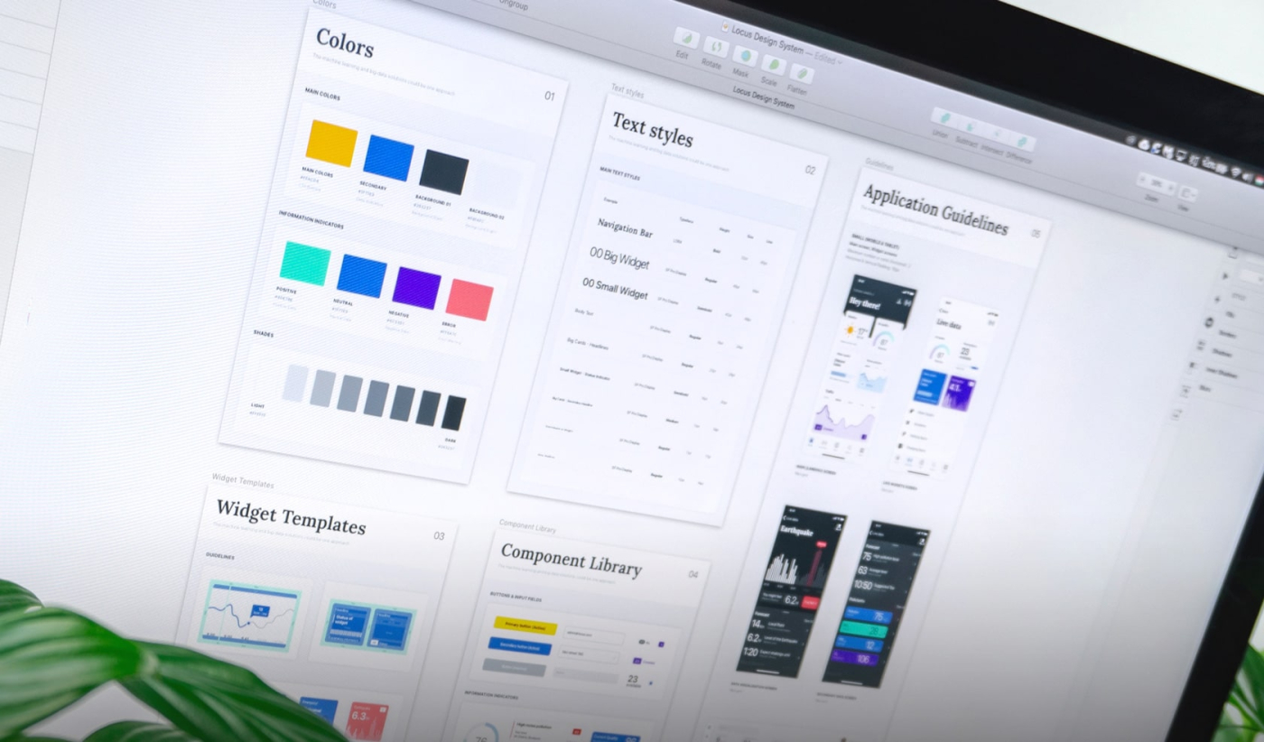 A design system consisting of reusable components, guidelines, assets, consistent designs across a product or organization. 