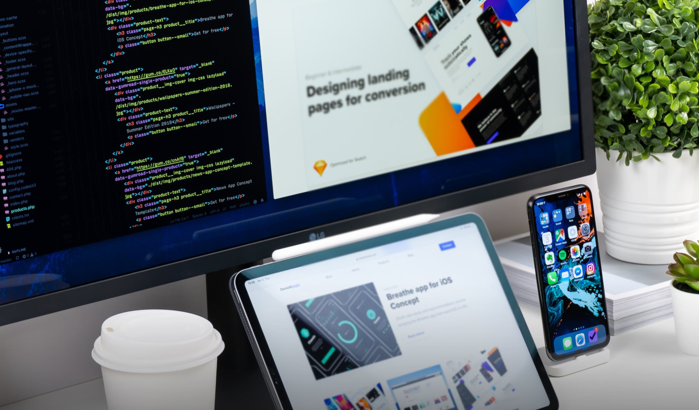 Designing landing pages for conversion: visually appealing and user-friendly web interfaces that engage and convert users.
