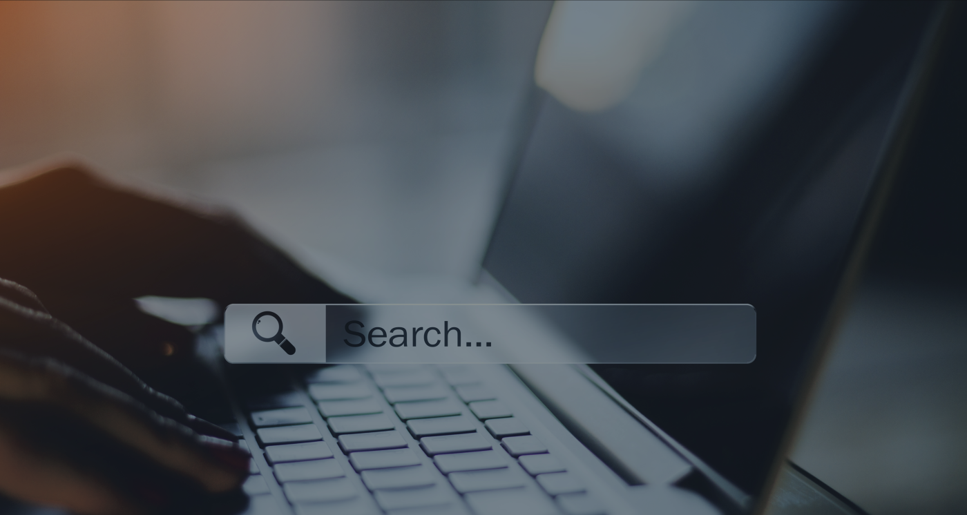 Researcher working on SEO optimization of a website